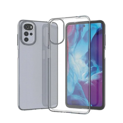 Motorola Moto G22 Ultra Clear 0.5mm TPU géltok átlátszó - 4