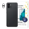 Xiaomi Redmi A1/Redmi A2 Wozinsky Full Camera Glass 9H kameralencse védő üvegfólia fekete - 2