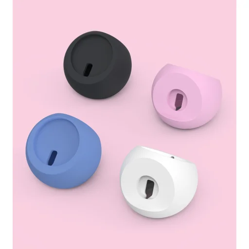 Choetech MagSafe induktív töltőtartó iPhone és Apple Watch készülékhez rózsaszín - 5