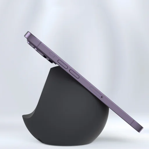 Choetech MagSafe induktív töltőtartó iPhone és Apple Watch készülékhez rózsaszín - 4