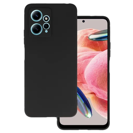 Xiaomi Redmi Note 12 4G Matt TPU tok fekete - 1