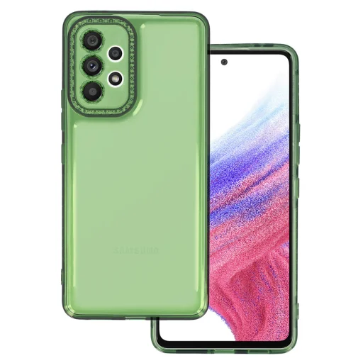 Samsung Galaxy A24 4G Crystal Diamond 2mm tok zöld - 1