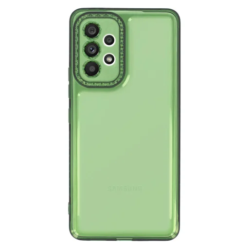 Samsung Galaxy A24 4G Crystal Diamond 2mm tok zöld - 3