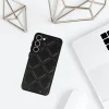 Samsung Galaxy S23 Leather 3D bőr telefontok fekete design 3 thumbnail
