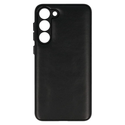 Samsung Galaxy S23 Plus Leather 3D bőr tok fekete design 1 - 4