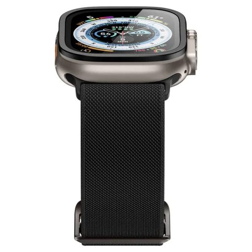 Apple Watch Ultra 49mm Spigen Glas.TR Slim üvegfólia fekete - 4