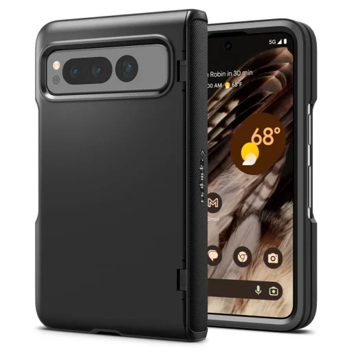 Google Pixel Fold Spigen Slim Armor tok fekete - 5