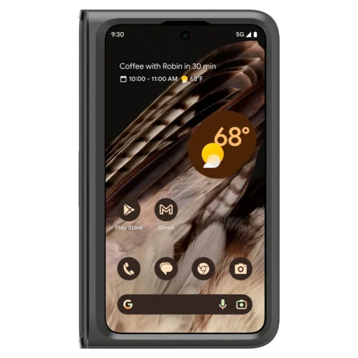 Google Pixel Fold Spigen Slim Armor tok fekete - 4