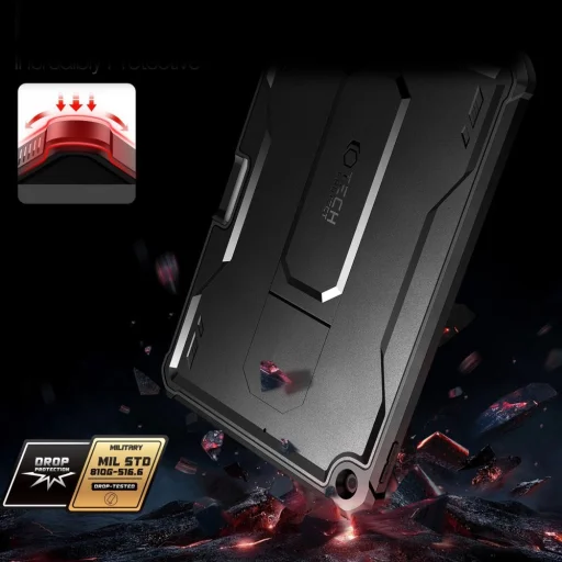 iPad 10.2 2019/2020/2021 Tech-Protect Kevlar tok fekete - 3