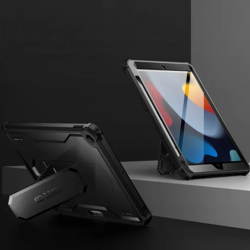 iPad 10.2 2019/2020/2021 Tech-Protect Kevlar tok fekete - 2