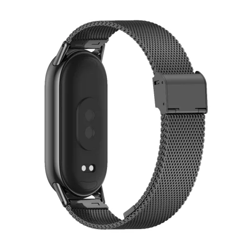Xiaomi Smart Band 8/8 NFC Tech-Protect Milaneseband Óraszíj fekete - 3