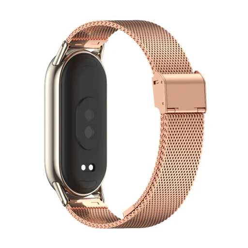 Xiaomi Smart Band 8/8 NFC Tech-Protect Milaneseband Óraszíj rose gold - 6