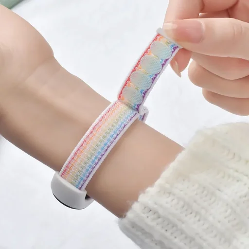 Xiaomi Smart Band 8/8 NFC Tech-Protect Nylon szíj fekete - 3