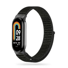 Xiaomi Smart Band 8/8 NFC Tech-Protect Nylon szíj fekete