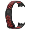Xiaomi Smart Band 8/8 NFC Tech-Protect Softband óraszíj fekete/piros thumbnail