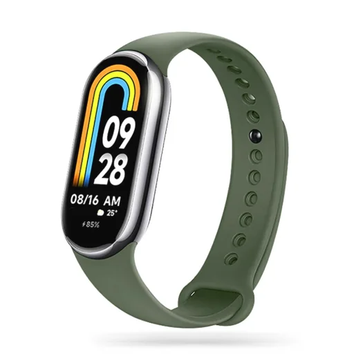 Xiaomi Smart Band 8/8 NFC Tech-Protect Iconband óraszíj katonai zöld - 1