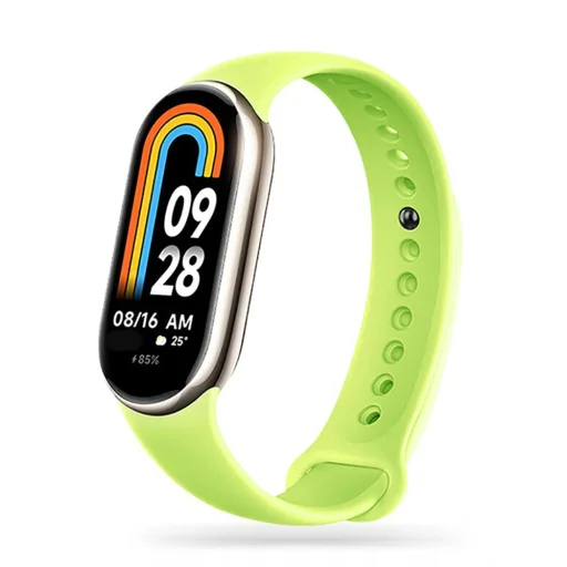 Xiaomi Smart Band 8/8 NFC Tech-Protect Iconband óraszíj lime - 1
