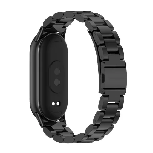 Xiaomi Smart Band 8/8 NFC Tech-Protect Stainless szíj fekete - 2