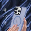 iPhone 15 Pro Max MagSafe-kompatibilis áttetsző matt tok égkék Alphajack thumbnail