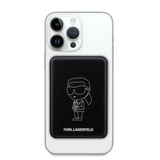 Karl Lagerfeld Ikonik NFT MagSafe Powerbank 3000mAh fekete - 2