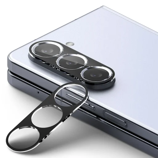 Samsung Galaxy Z Fold 5 Ringke hátlapi kameralencse védő keret fekete - 8