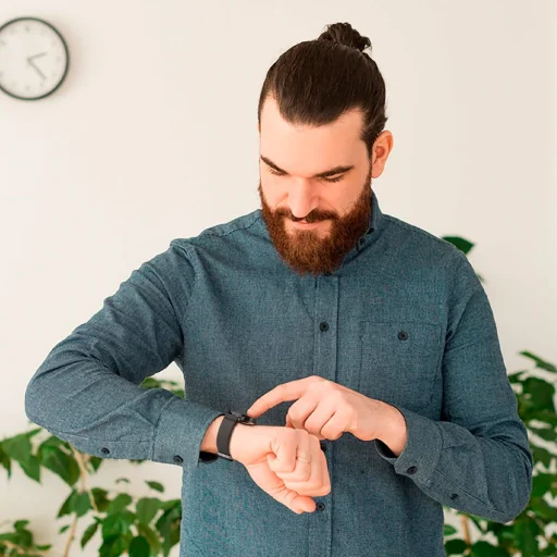 Samsung Galaxy Watch 4/5/5 Pro/6 Spigen Fit Lite óraszíj fekete - 3
