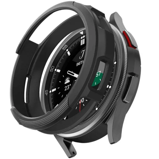 Samsung Galaxy Watch 6 Classic 43 mm Spigen Liquid Air tok matt fekete - 1