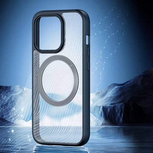 iPhone 15 Pro Dux Ducis Aimo Mag MagSafe kompatibilis ütésálló telefontok fekete - 3