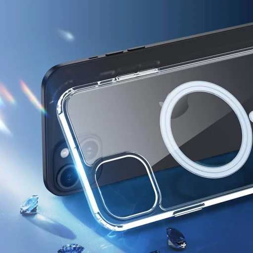 iPhone 15 Plus Dux Ducis Clin Mag tok MagSafe kompatibilis átlátszó - 7