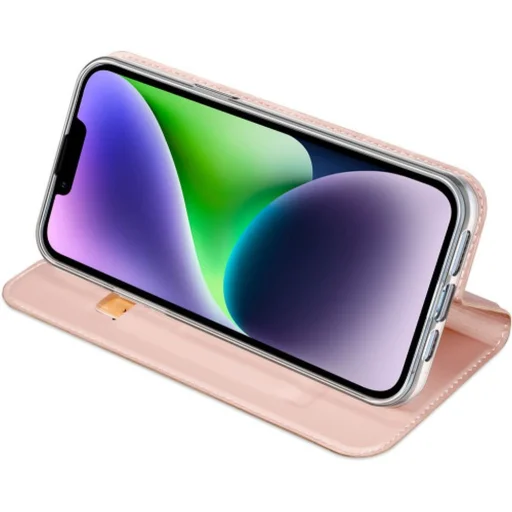 iPhone 15 Plus Dux Ducis Skinpro fliptok rózsaszín - 3