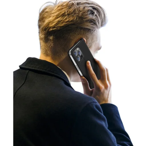 iPhone 15 Pro Max Dux Ducis Skinpro fliptok fekete - 6