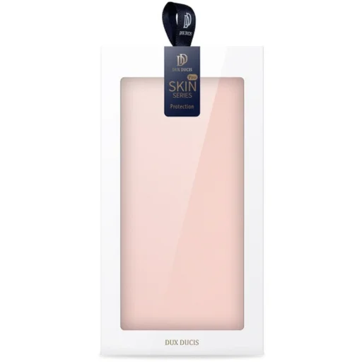 iPhone 15 Pro Max Dux Ducis Skinpro fliptok rózsaszín - 6