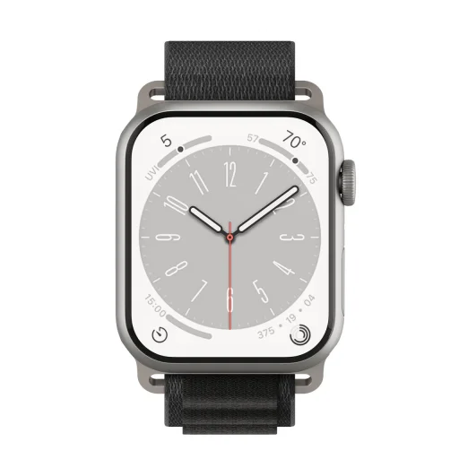 Apple Watch 4/5/6/7/8/SE/Ultra (42/44/45/49mm) Next One Adventure Loop óraszíj fekete - 3