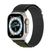 Apple Watch 4/5/6/7/8/9/SE/Ultra (42/44/45/49mm) Next One Adventure Loop óraszíj szürke/zöld thumbnail