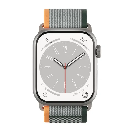 Apple Watch 4/5/6/7/8/SE/Ultra (42/44/45/49mm) Next One Athletic Loop óraszíj zsályaszínű - 3