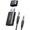 UGREEN CM523 Audio adapter, USB-A 3.5 mm Jack, Bluetooth 5.1 fekete thumbnail