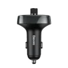 Baseus T-typed S-09 Bluetooth FM Transmitter fekete - 2