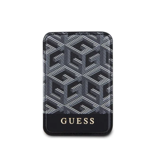 Guess G Cube MagSafe hátlapi kártyatartó fekete - 1