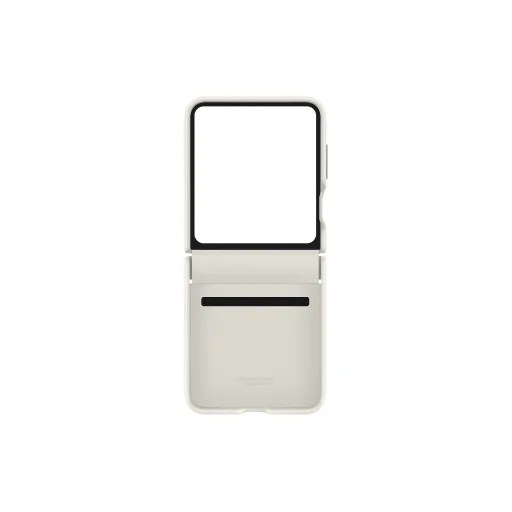 Samsung Galaxy Z Flip 5 Samsung bőr tok EF-VF731PUE Cream gyári - 3