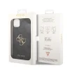 iPhone 15 Guess PU 4G Metal Logo tok szürke (GUHCP15S4GMGGR) thumbnail