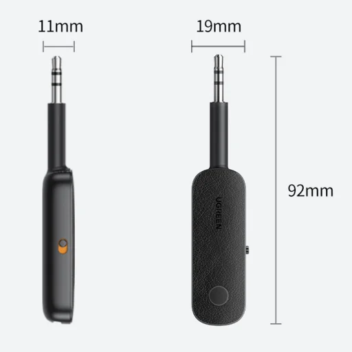 Ugreen bluetooth adó-vevő transmitter mini jack 3,5 mm fekete (CM403) - 2