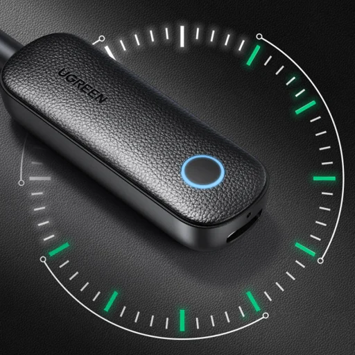 Ugreen bluetooth adó-vevő transmitter mini jack 3,5 mm fekete (CM403) - 10