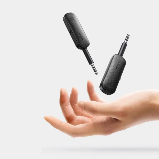 Ugreen bluetooth adó-vevő transmitter mini jack 3,5 mm fekete (CM403) - 8