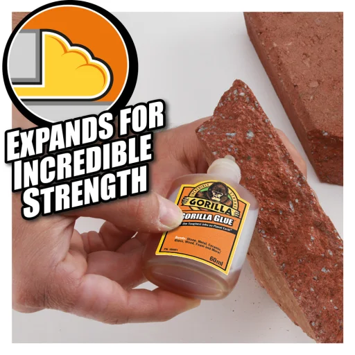 Gorilla Glue Original PU poliuretán ragasztó 60ml D4 - 5