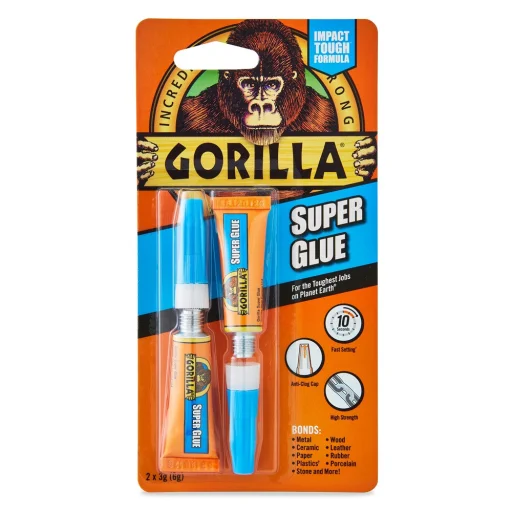 Gorilla Super Glue pillanatragasztó 2x3g - 1