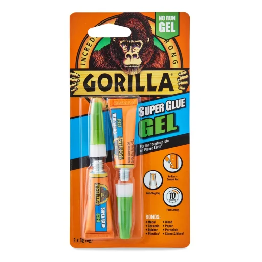 Gorilla Super Glue GÉL pillanatragasztó 2x3g - 1