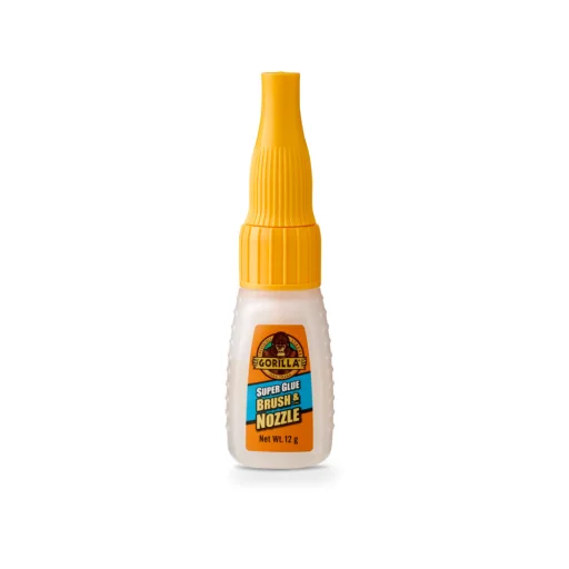 Gorilla Super Glue Brush & Nozzle pillanatragasztó 12g - 2