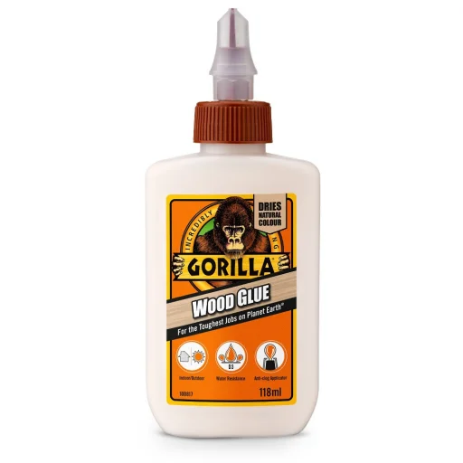 Gorilla Wood Glue faragasztó 118ml D3 - 1