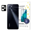 Realme C35 Wozinsky Full Camera Glass 9H kameralencse védő üvegfólia fekete - 5
