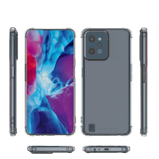 Realme C31 Wozinsky Anti Shock fokozott védelmet nyújtó tok átlátszó - 5